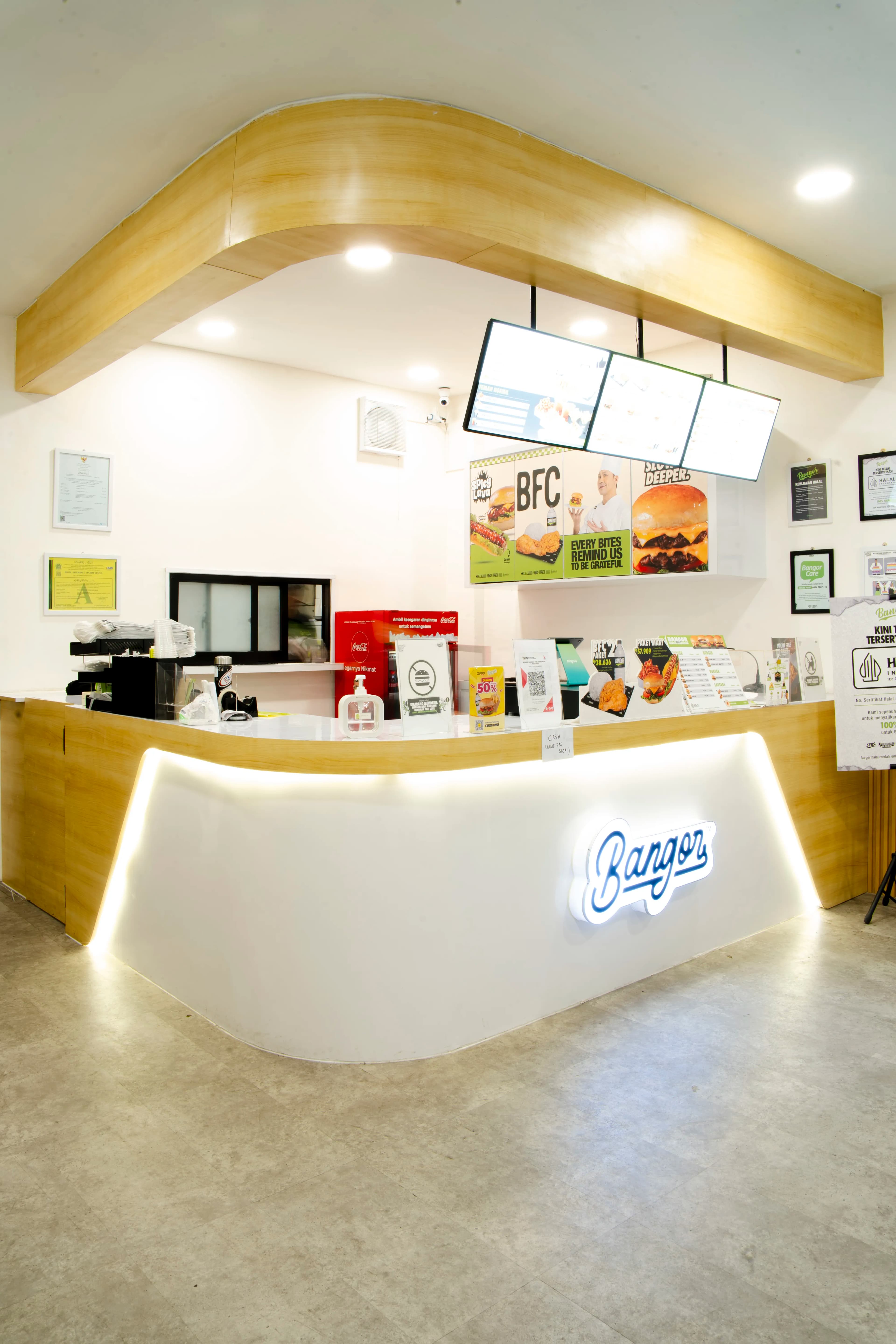 Kemitraan Pasif Burger Bangor