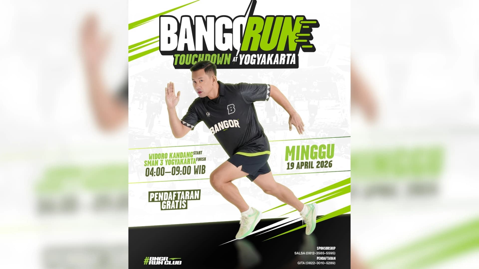 Setelah Hadir di 3 Kota, Giliran Jogja Merasakan Kemeriahan Event Running BangoRun!