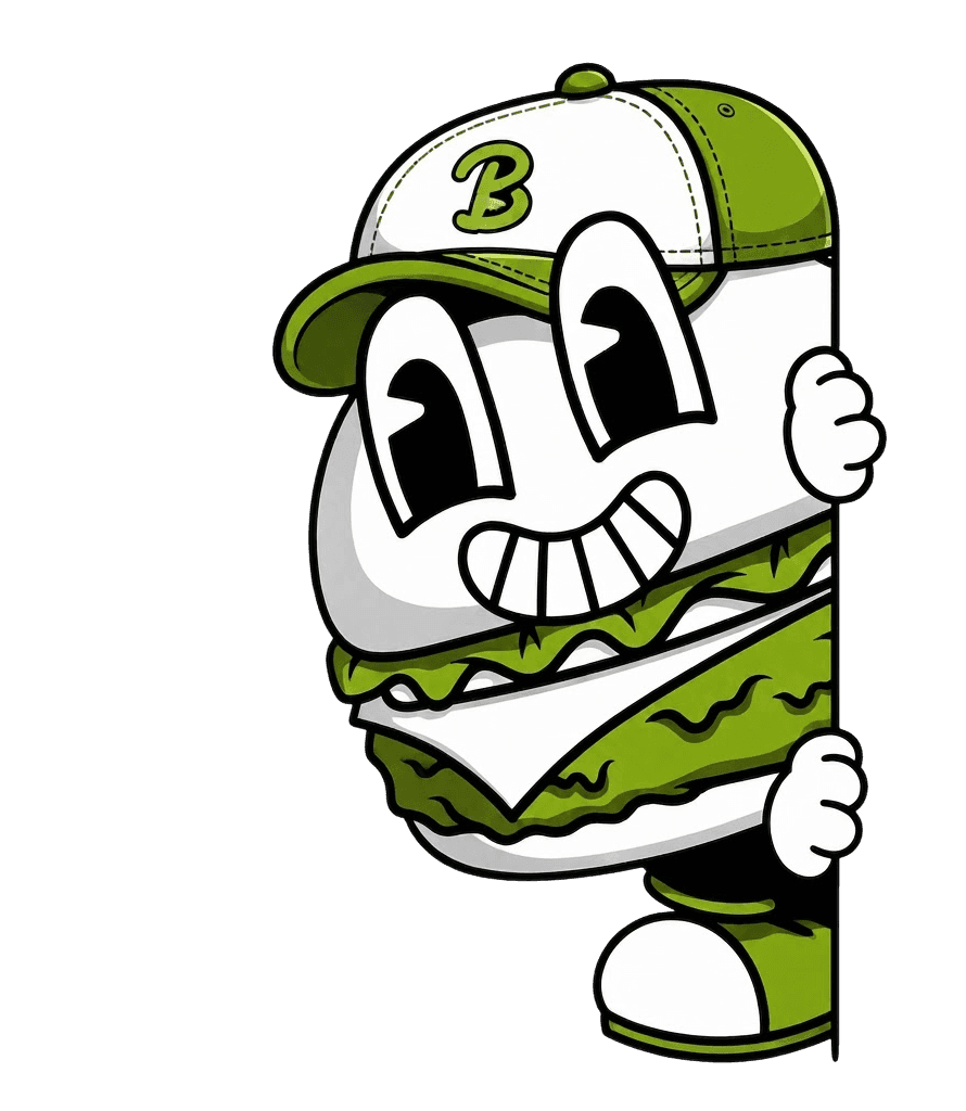 Maskot Burger Bangor